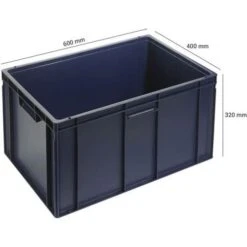 Euro Food Container - Length 300 To 600 mm - 4 To 60 l - Manutan -Storage Equipment Store AIG17324091