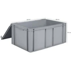 Euro Containers With Lid 28L To 75L - 600mm -Storage Equipment Store AIG17324435