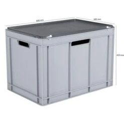 Euro Containers With Lid 28L To 75L - 600mm -Storage Equipment Store AIG17324438
