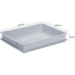 Grey Stacking Containers 6L To 30L - 400mm -Storage Equipment Store AIG17324528