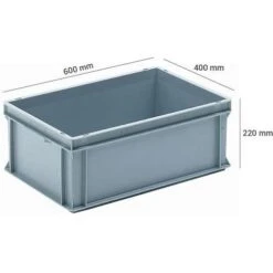 European-standard Container - Length 600 mm - 14 To 40 l -Storage Equipment Store AIG17324537