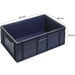 Euro Food Container - Length 300 To 600 mm - 4 To 60 l - Manutan -Storage Equipment Store AIG17384032