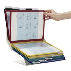 Durable Vario Pro Desk Or Wall Unit - 10 Assorted A4 Pockets -Storage Equipment Store AIG1767850