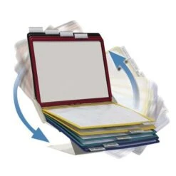 Durable Vario Pro Desk Or Wall Unit - 10 Assorted A4 Pockets -Storage Equipment Store AIG1767851