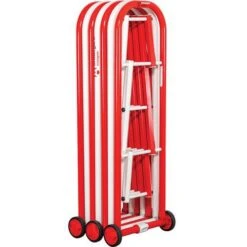 Metal Crowd Control Barrier - Mobile & Retracting -Armorgard Instagate