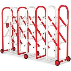 Metal Crowd Control Barrier - Mobile & Retracting -Armorgard Instagate -Storage Equipment Store AIG17789896