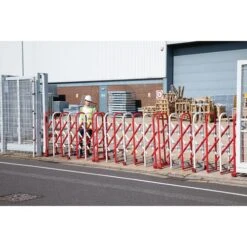 Metal Crowd Control Barrier - Mobile & Retracting -Armorgard Instagate -Storage Equipment Store AIG17789915