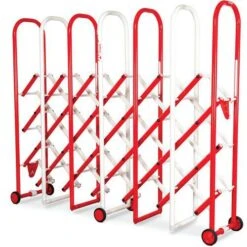Metal Crowd Control Barrier - Mobile & Retracting -Armorgard Instagate -Storage Equipment Store AIG17789929
