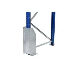 Galvanised HD Post Protector 600mmh And Fixings -Storage Equipment Store AIG18582884