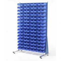 Double Sided Rack (1600h X 1000w) With Bins 14 Double Sided Rack (1600h X 1000w) With Bins -Storage Equipment Store AIG19809564