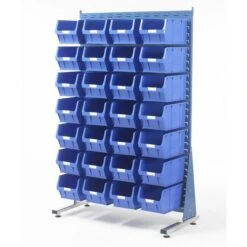 Double Sided Rack (1600h X 1000w) With Bins 18 Double Sided Rack (1600h X 1000w) With Bins -Storage Equipment Store AIG19809723