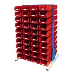 Double Sided Rack (1600h X 1000w) With Bins 22 Double Sided Rack (1600h X 1000w) With Bins -Storage Equipment Store AIG19810086