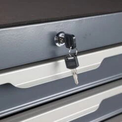 Steel Six-drawer Trolley - Manutan 22 Steel Six-drawer Trolley - Manutan -Storage Equipment Store AIG19861636