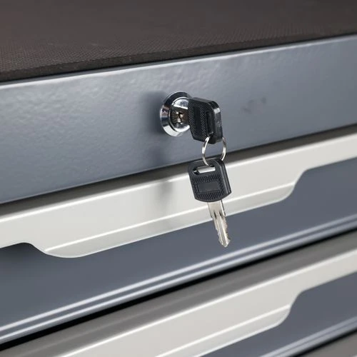 Steel Six-drawer Trolley - Manutan 11 Steel Six-drawer Trolley - Manutan - Image 9