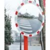 90° Round Safety Mirror - Convex - Outdoor Traffic - Manutan UK -Storage Equipment Store AIG2050308