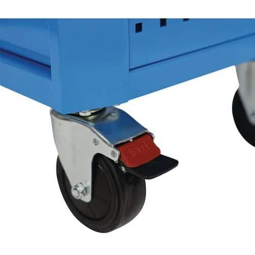 Tool Trolley - 6/7 Drawers - Perforated Sides & Bottle Tray - Manutan 9 Tool Trolley - 6/7 Drawers - Perforated Sides & Bottle Tray - Manutan - Image 7