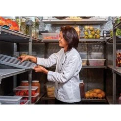 Cambro Basics Plus Ventilated Shelving Bays With 4 Shelves - 1830h 8 Cambro Basics Plus Ventilated Shelving Bays With 4 Shelves - 1830h -Storage Equipment Store AIG21163826