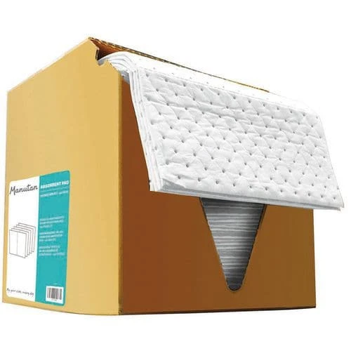 Oil & Fuel Spill Pads - Hydrocarbon Absorbent - Waterproof - Manutan 12 Oil & Fuel Spill Pads - Hydrocarbon Absorbent - Waterproof - Manutan - Image 10