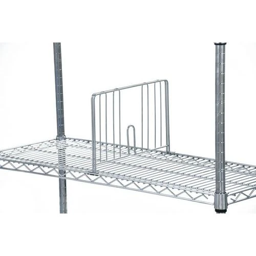 Shelf Dividers For Chrome Wire Shelving Bays 4 Shelf Dividers For Chrome Wire Shelving Bays - Image 2