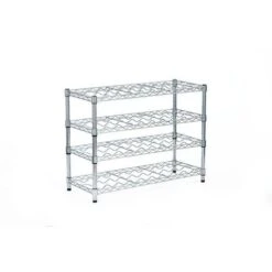 Chrome Wine Rack With 35 To 63 Bottle Capacity - 355d 14 Chrome Wine Rack With 35 To 63 Bottle Capacity - 355d -Storage Equipment Store AIG22381231