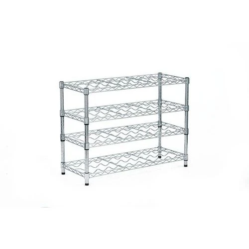 Chrome Wine Rack With 35 To 63 Bottle Capacity - 355d 7 Chrome Wine Rack With 35 To 63 Bottle Capacity - 355d - Image 5