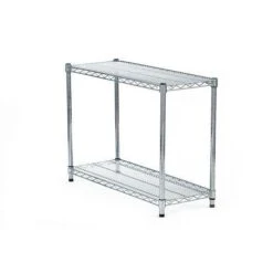 Chrome Wire Shelving Bays