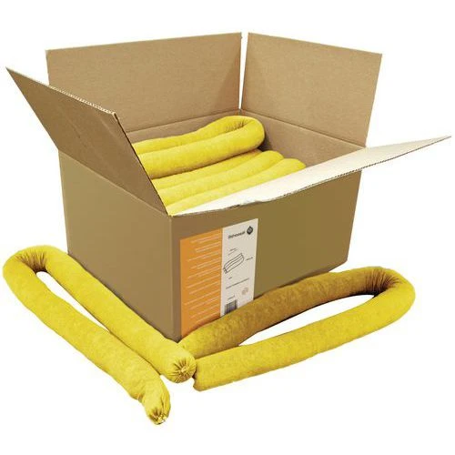 Chemical Spill Socks - Pack Of 6 Or 16 - Hazard Absorbents - Manutan 5 Chemical Spill Socks - Pack Of 6 Or 16 - Hazard Absorbents - Manutan - Image 3