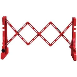 Extendable Weighted Work Site Barrier - Manutan -Storage Equipment Store AIG2300379