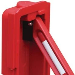 Extendable Weighted Work Site Barrier - Manutan -Storage Equipment Store AIG2300383