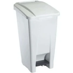 Plastic Mobile Pedal Bin - 60-Litre Capacity - Food Waste - Manutan UK 10 Plastic Mobile Pedal Bin - 60-Litre Capacity - Food Waste - Manutan UK -Storage Equipment Store AIG2320344