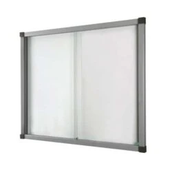 Cube Indoor Enclosed Bulletin Board - Aluminium Board - Security Glass Door -Storage Equipment Store AIG2356932