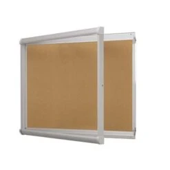 Stylish Indoor Enclosed Bulletin Board - Cork Board - Safety-glass Door 17 Stylish Indoor Enclosed Bulletin Board - Cork Board - Safety-glass Door -Storage Equipment Store AIG2358048