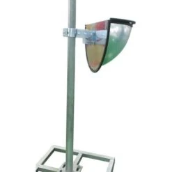 Convex Safety Mirror - Half-hemisphere - Outdoor Traffic - Manutan UK -Storage Equipment Store AIG2367397