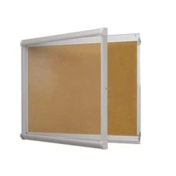Stylish Indoor Enclosed Bulletin Board - Cork Board - Safety-glass Door 14 Stylish Indoor Enclosed Bulletin Board - Cork Board - Safety-glass Door -Storage Equipment Store AIG2397886