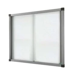 Cube Indoor Enclosed Bulletin Board - Aluminium Board - Security Glass Door -Storage Equipment Store AIG2397893