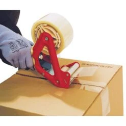 Hand Tape Dispenser - Medium Duty - For 50mm Wide Rolls - Manutan UK -Storage Equipment Store AIG2427210