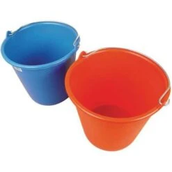 Household Cleaning Buckets - 10 Litre - Plastic & Round - Manutan UK -Storage Equipment Store AIG2435076