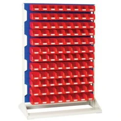 Bott Double-sided Louvre Panel Racks - 1450mm High -Storage Equipment Store AIG2507275