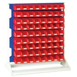 Bott Single-sided Louvre Panel Racks - 1125mm High -Storage Equipment Store AIG2507287