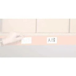 Magnetic & Erasable Labels - Red - Dry Wipe - LxW 80x25mm - Manutan UK -Storage Equipment Store AIG2509747