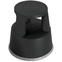 Mobile Kick Step - 2 Step Plastic Step Stools - 150kg - Manutan UK -Storage Equipment Store AIG2546210