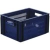 Euro Stacking Container - Ventilated Sides & Solid Base - Manutan UK -Storage Equipment Store AIG2750671