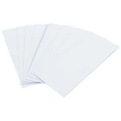 Magnetic & Erasable Labels - Red - Dry Wipe - LxW 80x25mm - Manutan UK -Storage Equipment Store AIG29499479