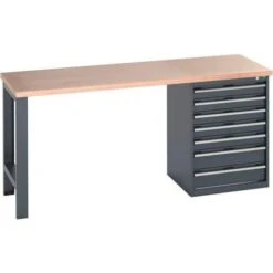 Bott Cubio Heavy Duty Workbench With MPX Worktop HxWxD 940x2000x750mm -Storage Equipment Store AIG29685922