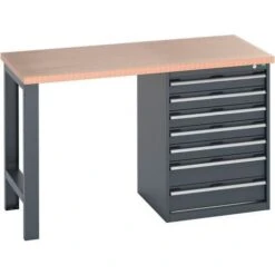 Bott Cubio Heavy Duty Workbench With MPX Worktop HxWxD 940x1500x750mm -Storage Equipment Store AIG29685926