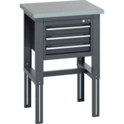 Bott Cubio Height Adjustable Workbench & Drawers 740-1140x750x750mm -Storage Equipment Store AIG29685940