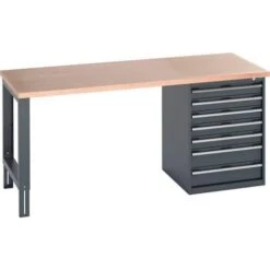 Bott Cubio Heavy Duty Steel Workbench With MPX Worktop HxWxD 940x2000x900mm -Storage Equipment Store AIG29686308