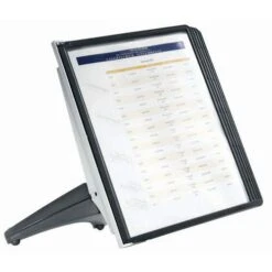 Durable Sherpa Soho Desk Unit - 5 Black A4 Pockets -Storage Equipment Store AIG3029847