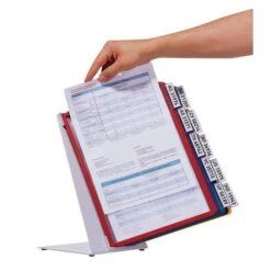 Durable Vario Desk Unit - 10 Assorted A4 Pockets -Storage Equipment Store AIG3035498