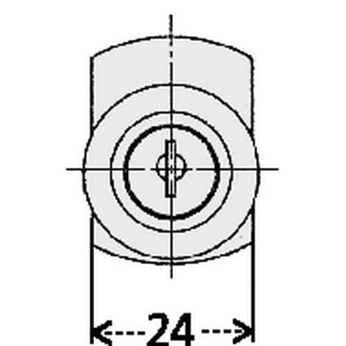 Cam Lock - 19 Mm Body Length 4 Cam Lock - 19 Mm Body Length - Image 2